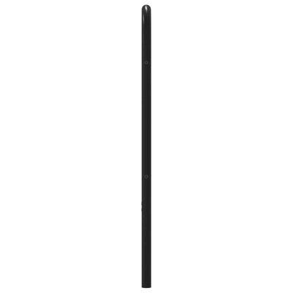Testiera di Ricambio Rovere Fumo 107 cm in Acciaio e Legno Multistrato