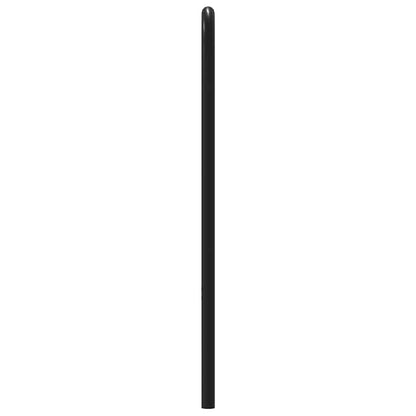 Testiera di Ricambio Rovere Fumo 140 cm in Acciaio e Legno Multistrato