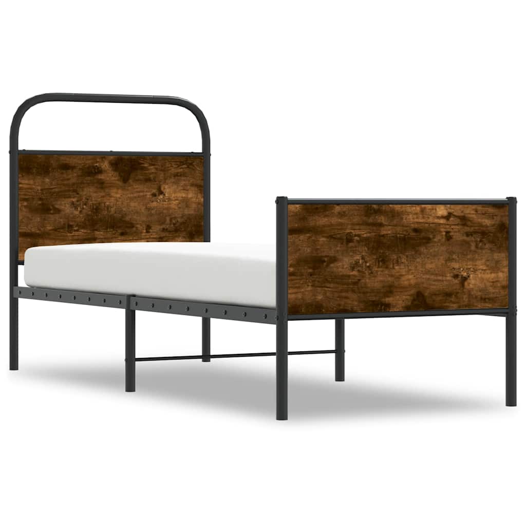 Giroletto senza Materasso Rovere Sonoma 80x200 cm in Truciolato