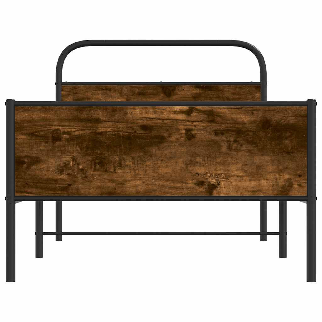 Giroletto senza Materasso Rovere Sonoma 100x190cm in Truciolato