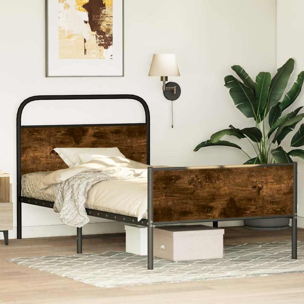 Giroletto senza Materasso Rovere Sonoma 107x203cm in Truciolato