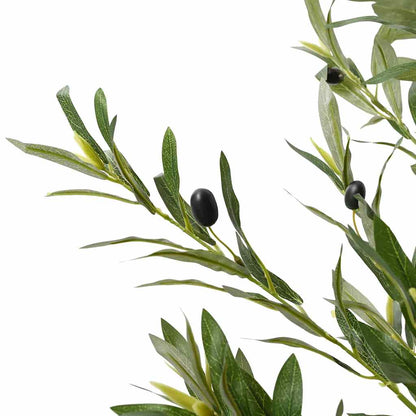 Albero Ulivo Artificiale 800 Foglie 200 cm Verde