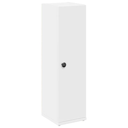 Mobile da Bagno con Portarotolo Bianco 20,5x22x72 cm