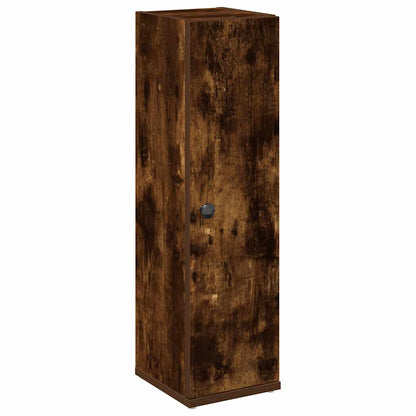 Mobile da Bagno con Portarotolo Rovere Fumo 20,5x22x72 cm