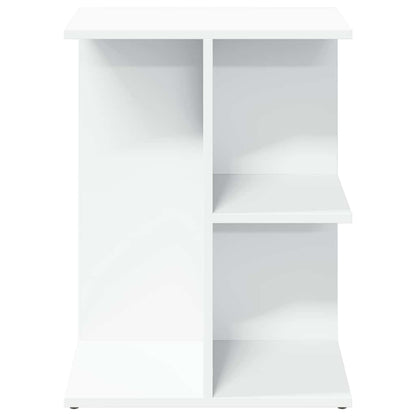 Comodino Bianco 46,5x29x61 cm in Legno Multistrato
