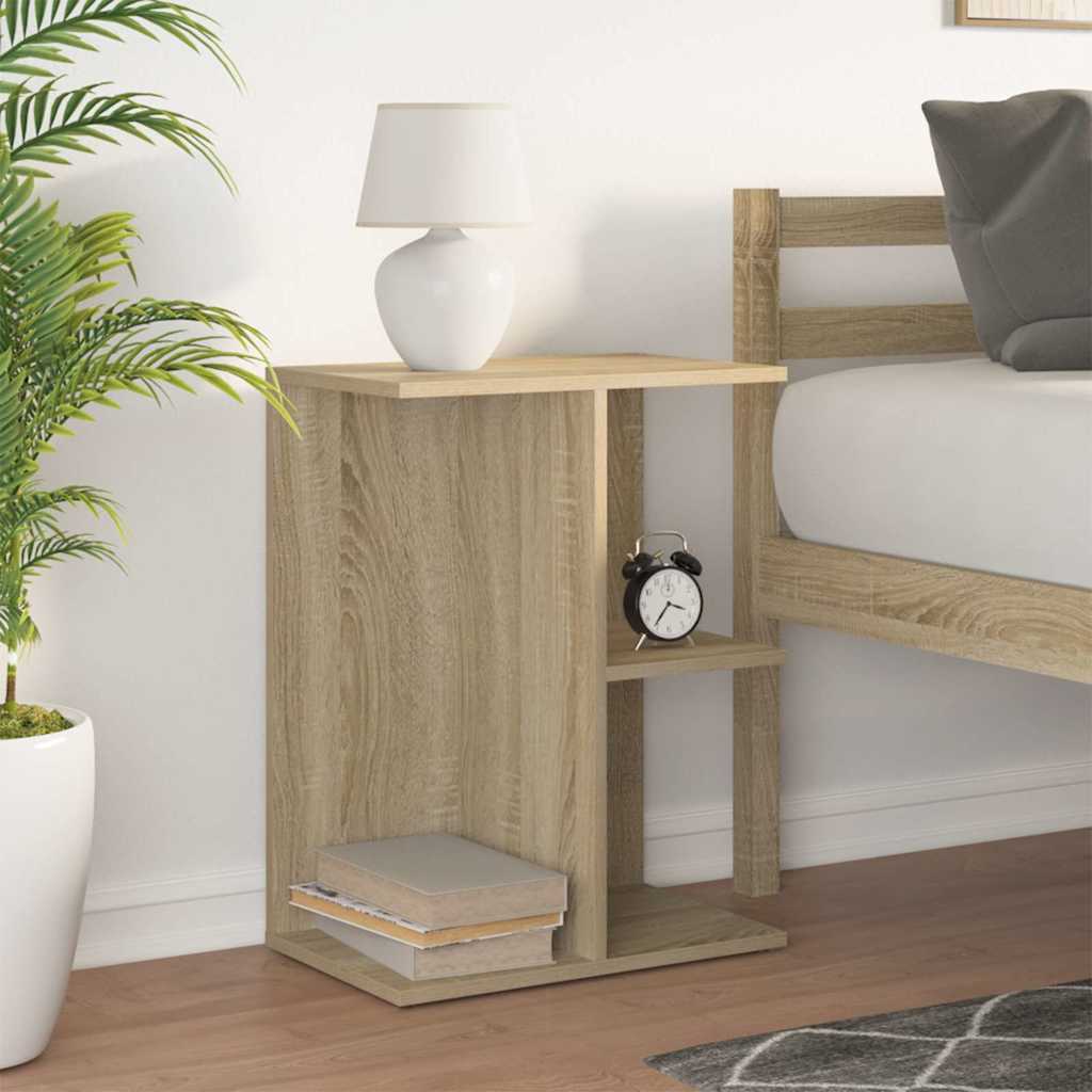 Comodino Rovere Sonoma 46,5x29x61 cm in Legno Multistrato