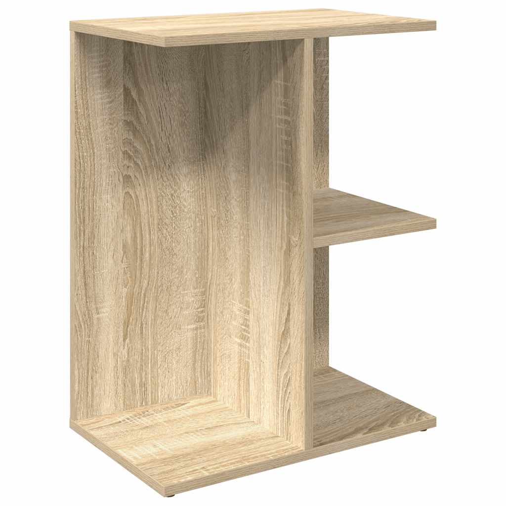 Comodini 2 pz Rovere Sonoma 46,5x29x61 cm in Legno Multistrato