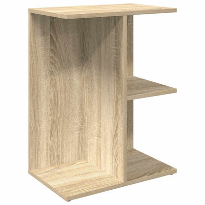 Comodini 2 pz Rovere Sonoma 46,5x29x61 cm in Legno Multistrato