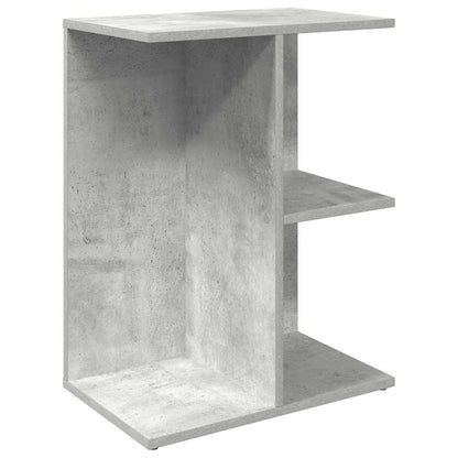 Comodini 2 pz Grigio Cemento 46,5x29x61 cm in Legno Multistrato