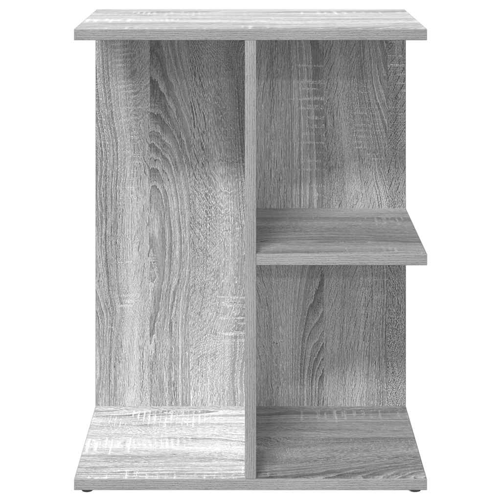 Comodino Grigio Sonoma 46,5x29x61 cm in Legno Multistrato