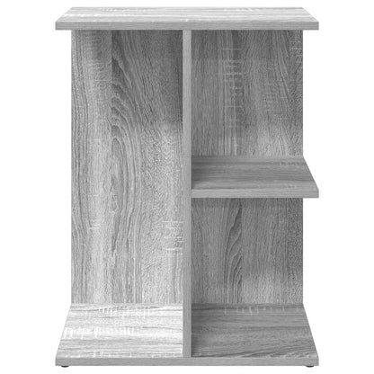 Comodino Grigio Sonoma 46,5x29x61 cm in Legno Multistrato