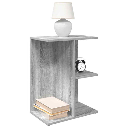 Comodini 2 pz Grigio Sonoma 46,5x29x61 cm in Legno Multistrato