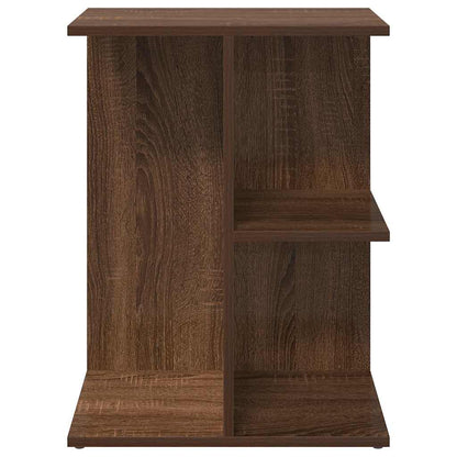Comodini 2 pz Rovere Marrone 46,5x29x61 cm in Legno Multistrato