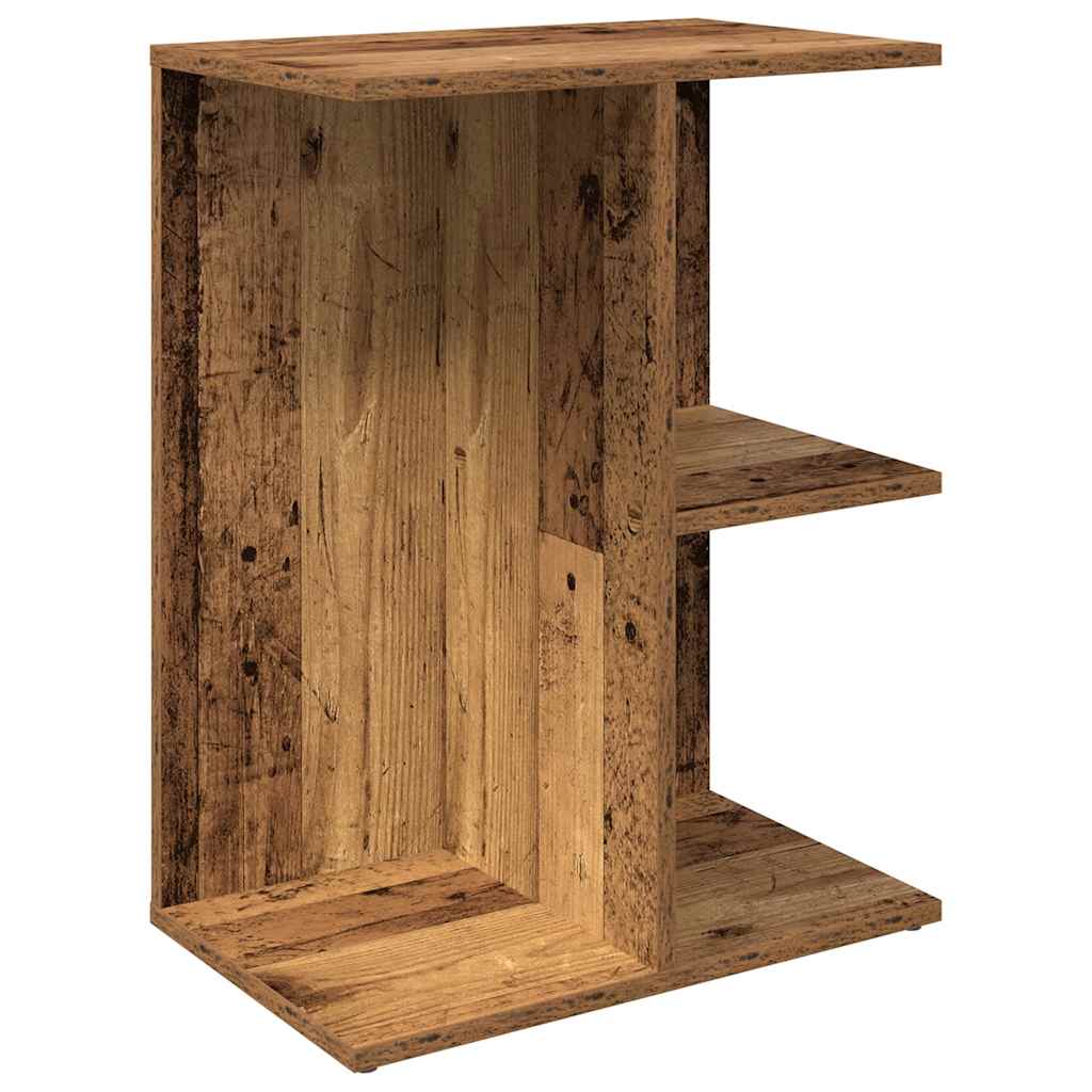 Comodino Legno Antico 46,5x29x61 cm in Legno Multistrato