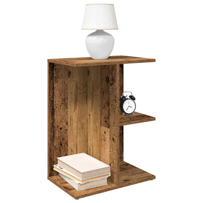 Comodino Legno Antico 46,5x29x61 cm in Legno Multistrato