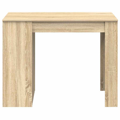 Scrivania con Cassetto Ripiano Rovere Sonoma Legno Multistrato