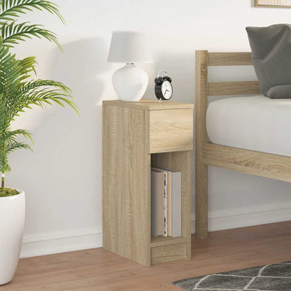 Comodino con Cassetto Rovere Sonoma 20x36x60 cm