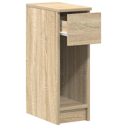 Comodino con Cassetto Rovere Sonoma 20x36x60 cm