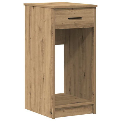 Supporto per Computer a Torre con Cassetto Rovere 35x45x77 cm