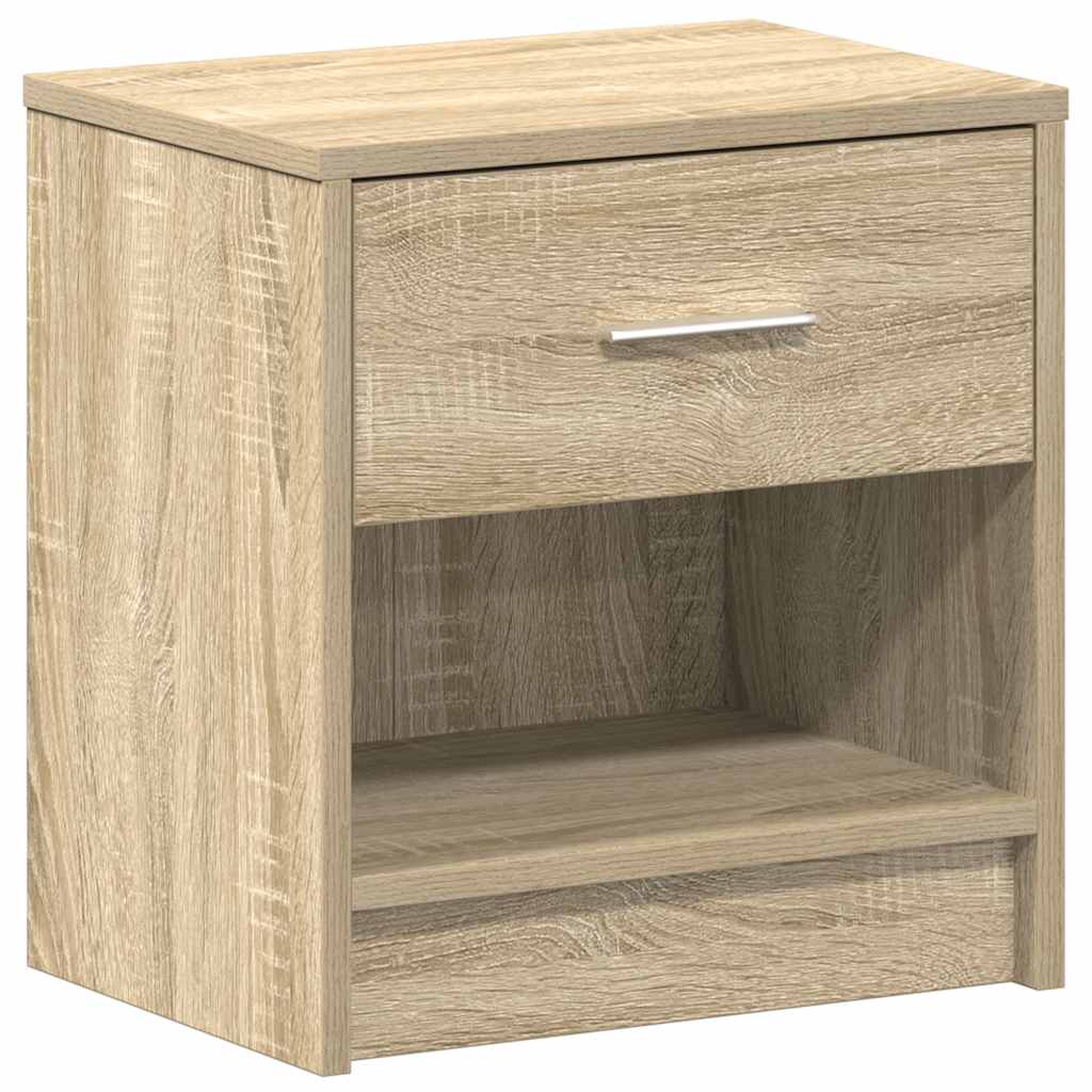 Comodino con Cassetto Rovere Sonoma 39x28x41 cm