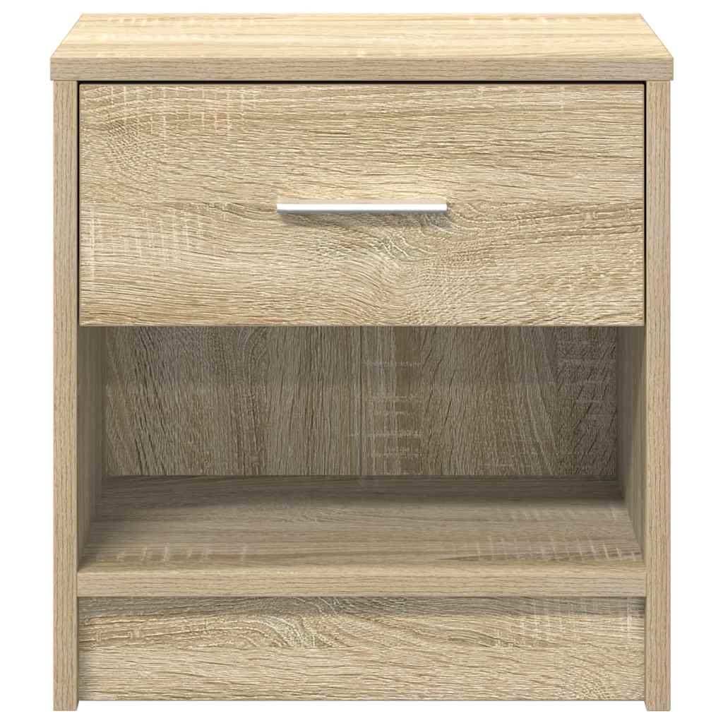Comodino con Cassetto Rovere Sonoma 39x28x41 cm
