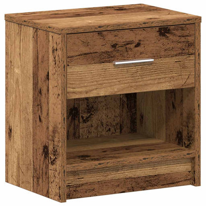 Comodino con Cassetto Legno Antico 39x28x41 cm