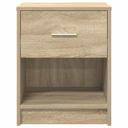 Comodini 2 pz con Cassetto Rovere Sonoma 40x34x50 cm