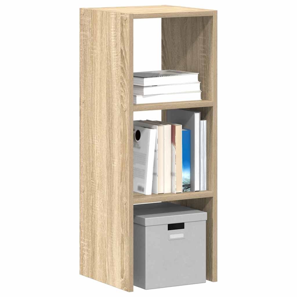 Libreria Impilabili Rovere Sonoma 30x30x80 cm Legno Multistrato