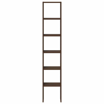 Librerie 2 pz Impilabili Rovere Marrone 30x30x80 cm Truciolato