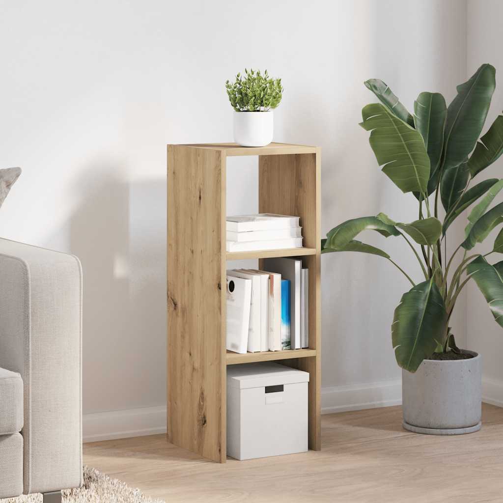 Libreria Impilabili Rovere Artigianale 30x30x80 cm Truciolato