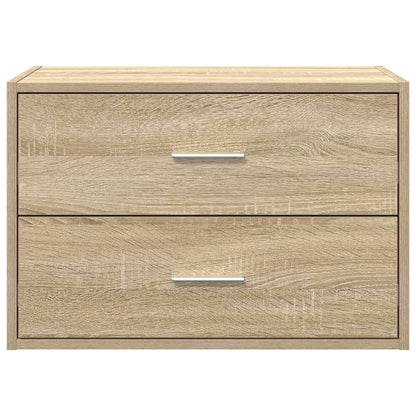 Armadio con 2 Cassetti Rovere Sonoma 60x31x40 cm in Truciolato