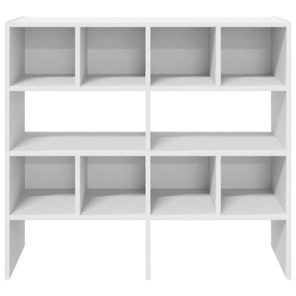 Scarpiere 2 pz Impilabili Bianche 89,5x30x40 cm