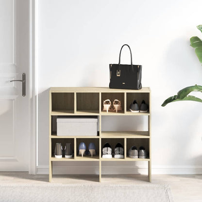 Scarpiere 2 pz Impilabili Rovere Sonoma 89,5x30x40 cm