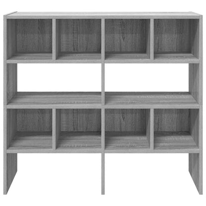 Scarpiere 2 pz Impilabili Grigio Sonoma 89,5x30x40 cm