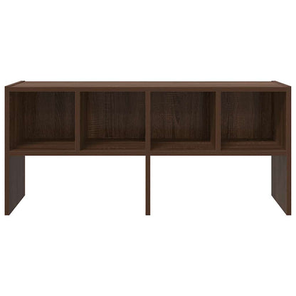 Scarpiera Impilabile Rovere Marrone 89,5x30x40 cm