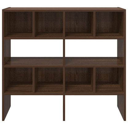 Scarpiere 2 pz Impilabili Rovere Marrone 89,5x30x40 cm