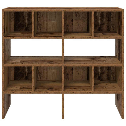 Scarpiere 2 pz Impilabili Legno Antico 89,5x30x40 cm
