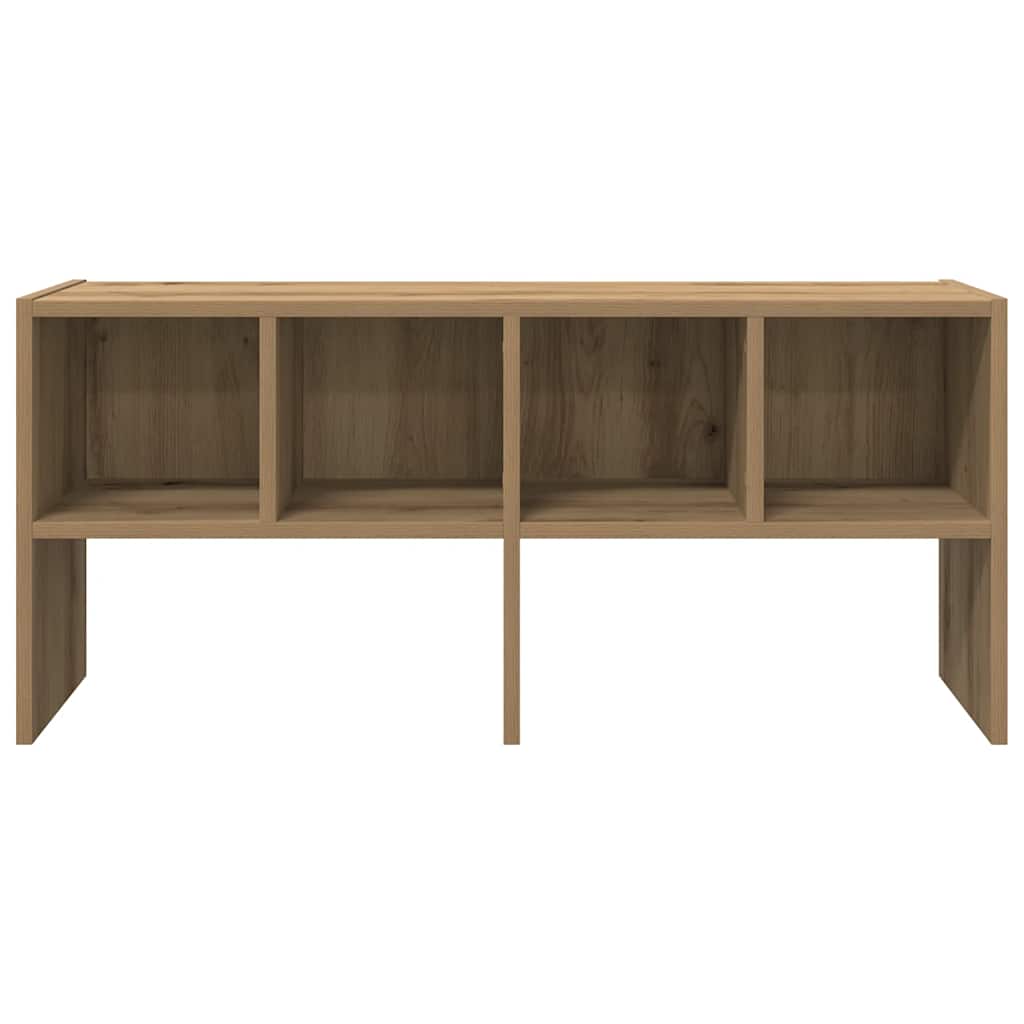 Scarpiera Impilabile Rovere Artigianale 89,5x30x40 cm