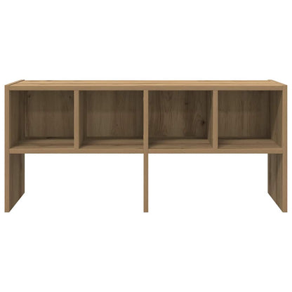 Scarpiera Impilabile Rovere Artigianale 89,5x30x40 cm
