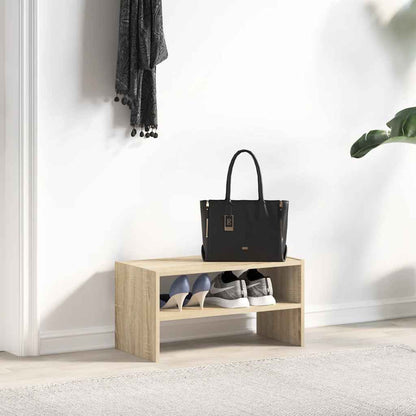 Scarpiera Impilabile Rovere Sonoma 60x30x30,5 cm