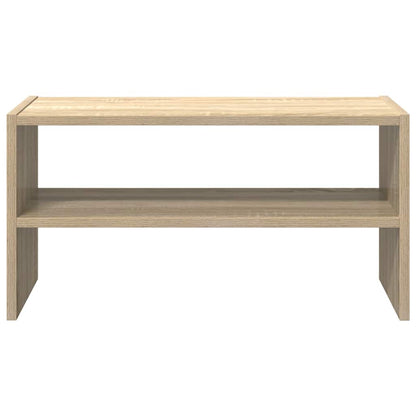 Scarpiera Impilabile Rovere Sonoma 60x30x30,5 cm
