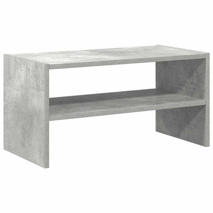 Scarpiera Impilabile Grigio Cemento 60x30x30,5 cm