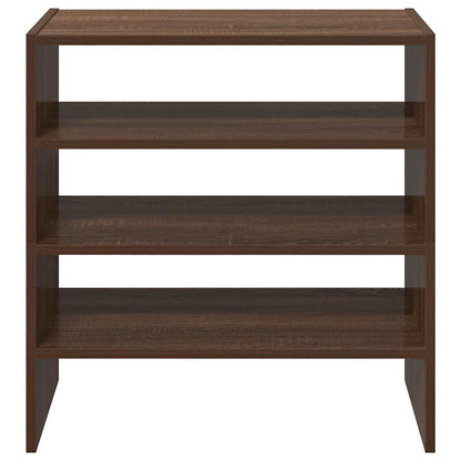 Scarpiere 2 pz Impilabili Rovere Marrone 60x30x30,5 cm