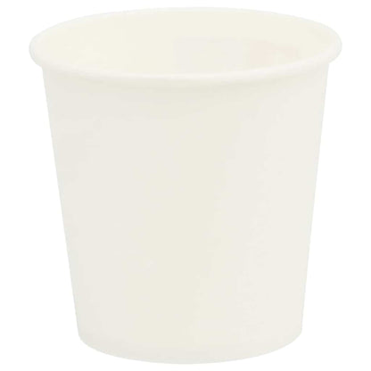 Bicchieri da CaffÃƒÂ¨ in Carta 1000 pz 4oz 100ml Bianco