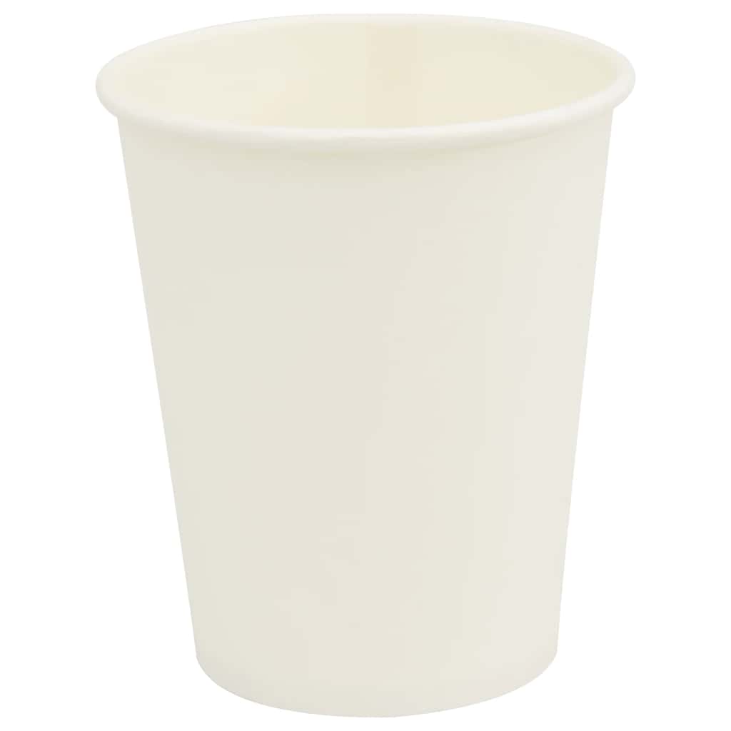 Bicchieri da CaffÃ¨ in Carta 1000 pz 8oz 200ml Bianco