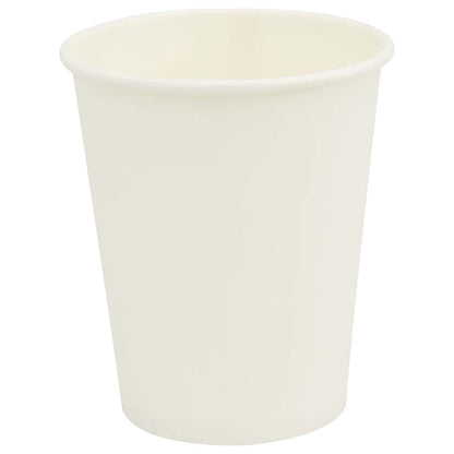 Bicchieri da CaffÃ¨ in Carta 1000 pz 8oz 200ml Bianco
