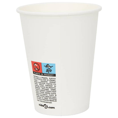 Bicchieri da CaffÃƒÂ¨ in Carta 1000 pz 12oz 300ml Bianco