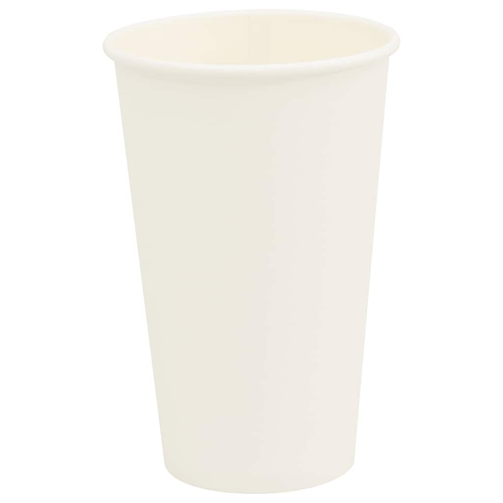 Bicchieri da CaffÃ¨ in Carta 1000 pz 16oz 400ml Bianco