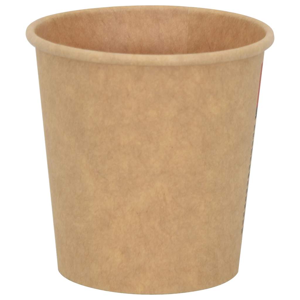 Bicchieri da CaffÃƒÂ¨ in Carta 1000 pz 4oz 100ml Marrone