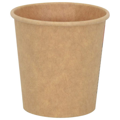 Bicchieri da CaffÃƒÂ¨ in Carta 1000 pz 4oz 100ml Marrone